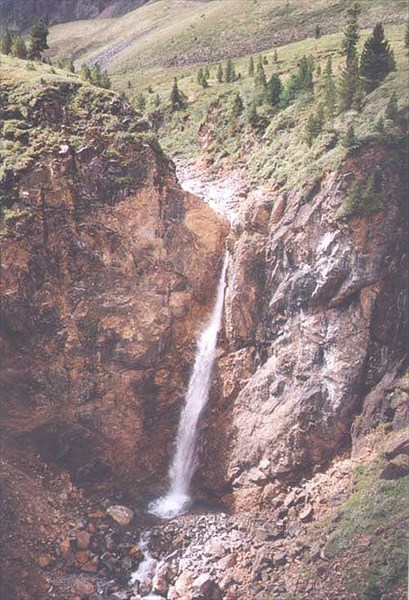 vodopad na Pravom Shumake 30m